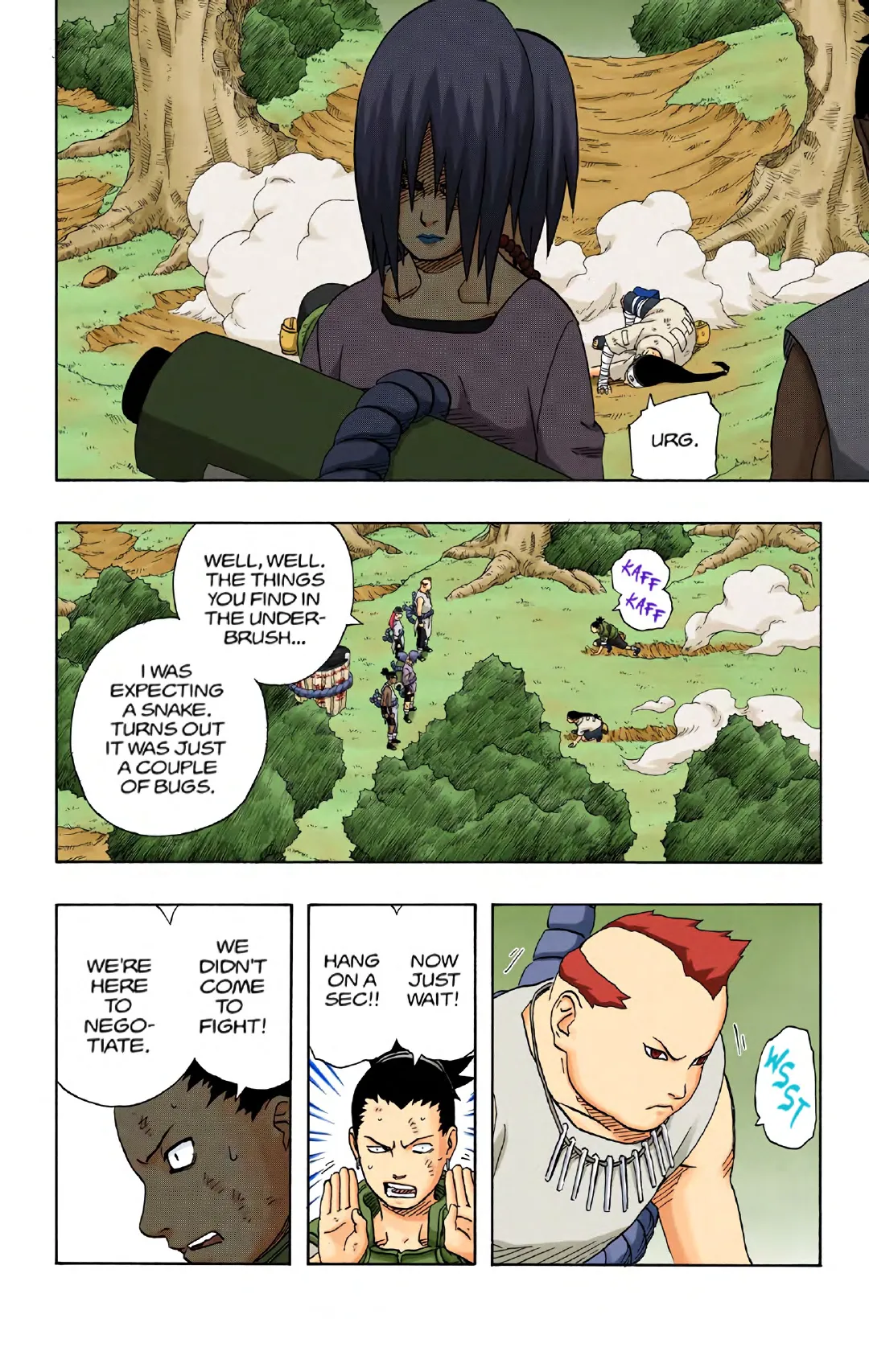 Naruto color volume 21 page 109