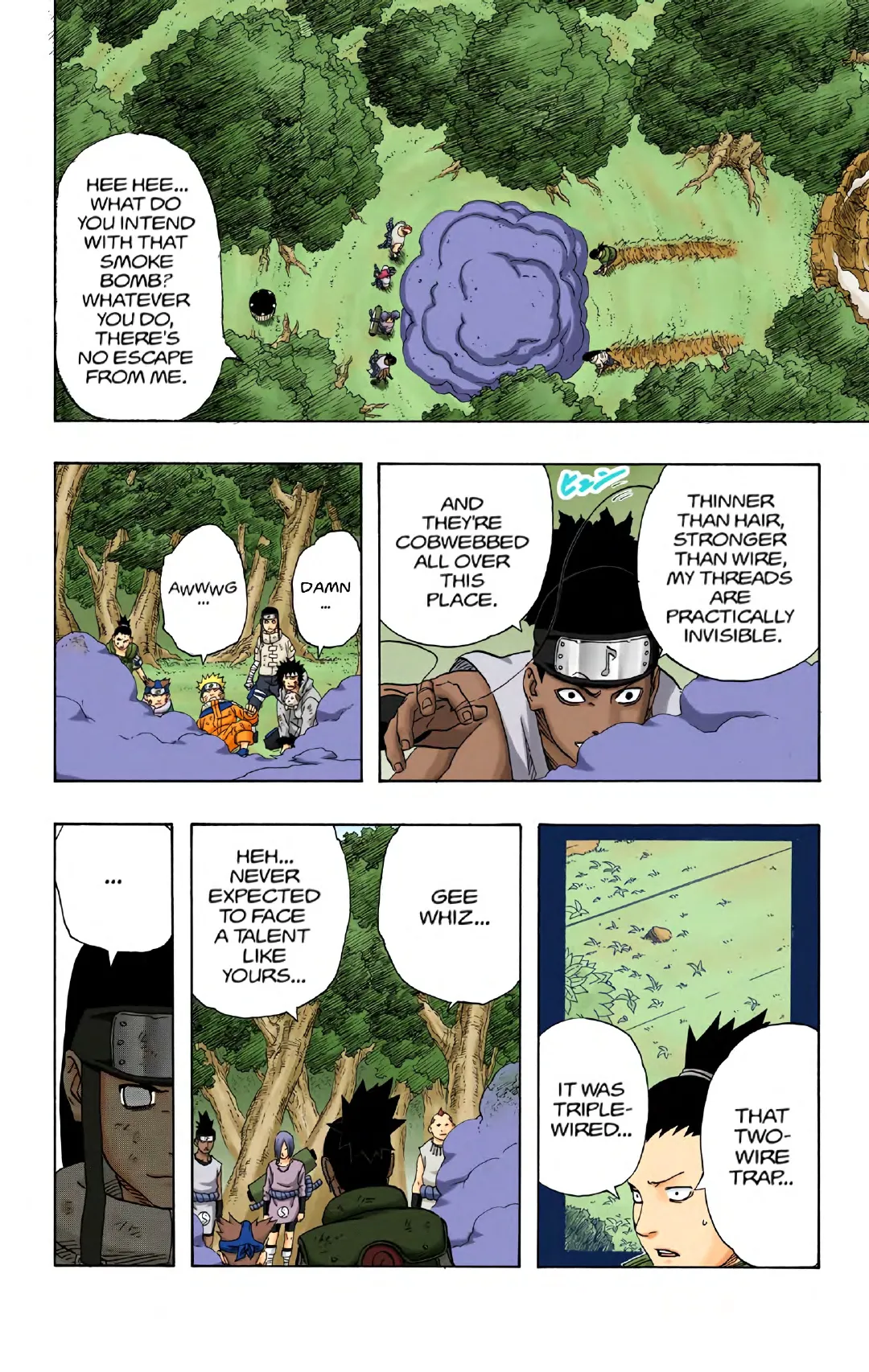 Naruto color volume 21 page 111
