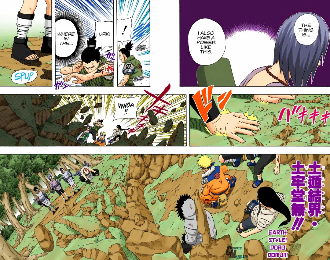 Naruto color volume 21 page 113