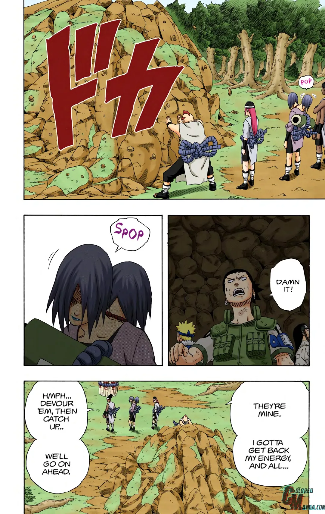 Naruto color volume 21 page 114