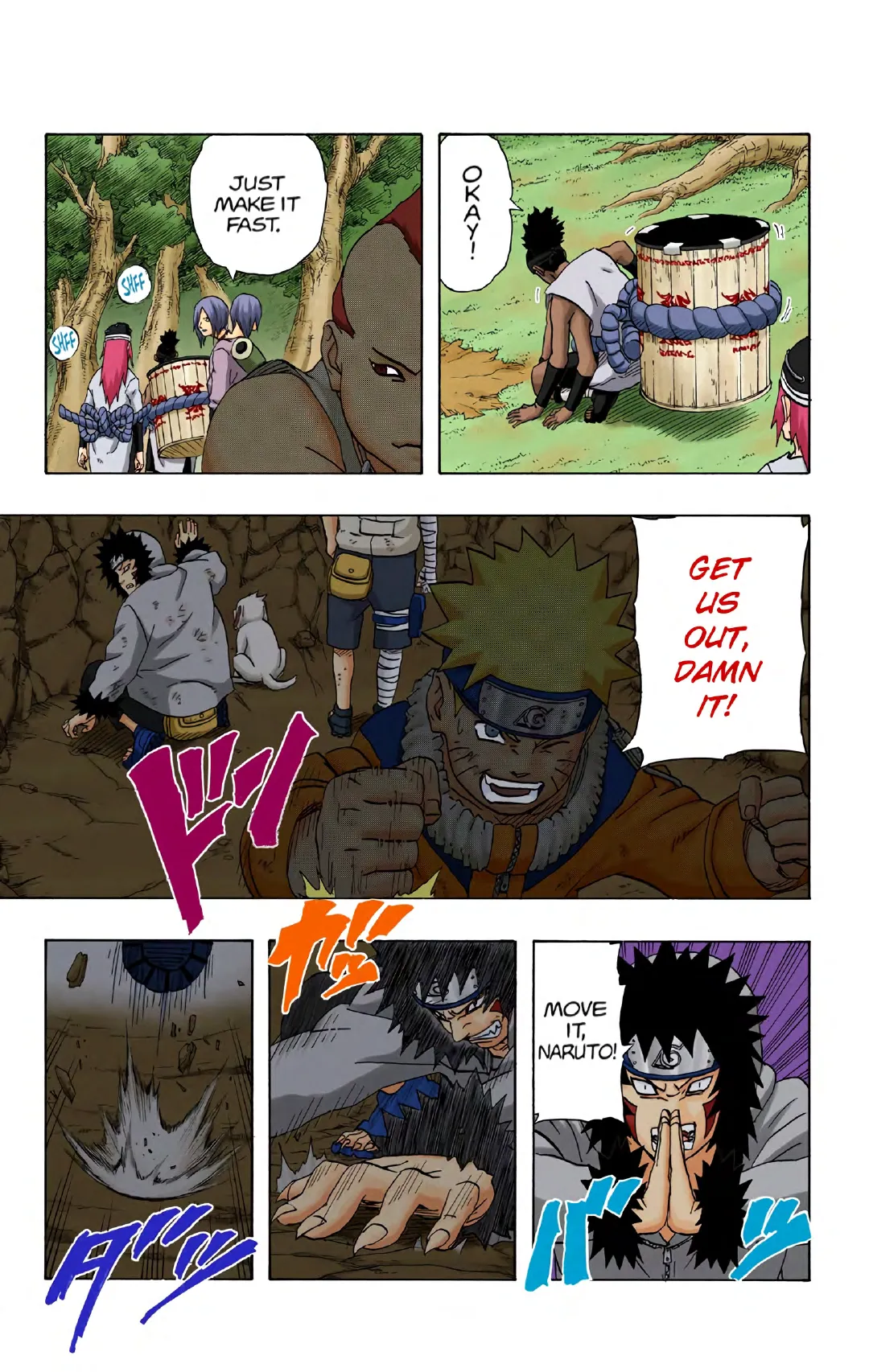 Naruto color volume 21 page 115
