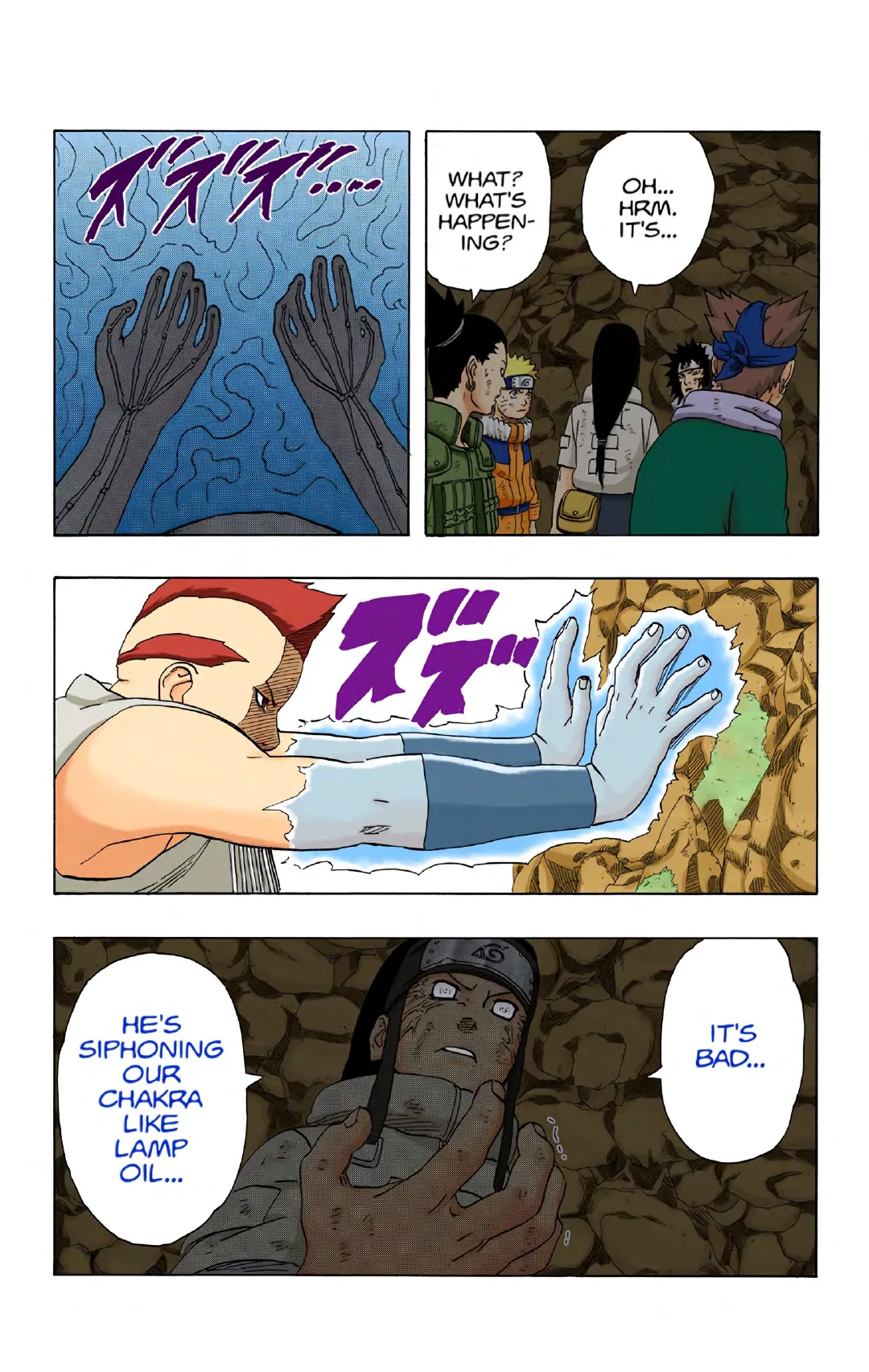 Naruto color volume 21 page 119
