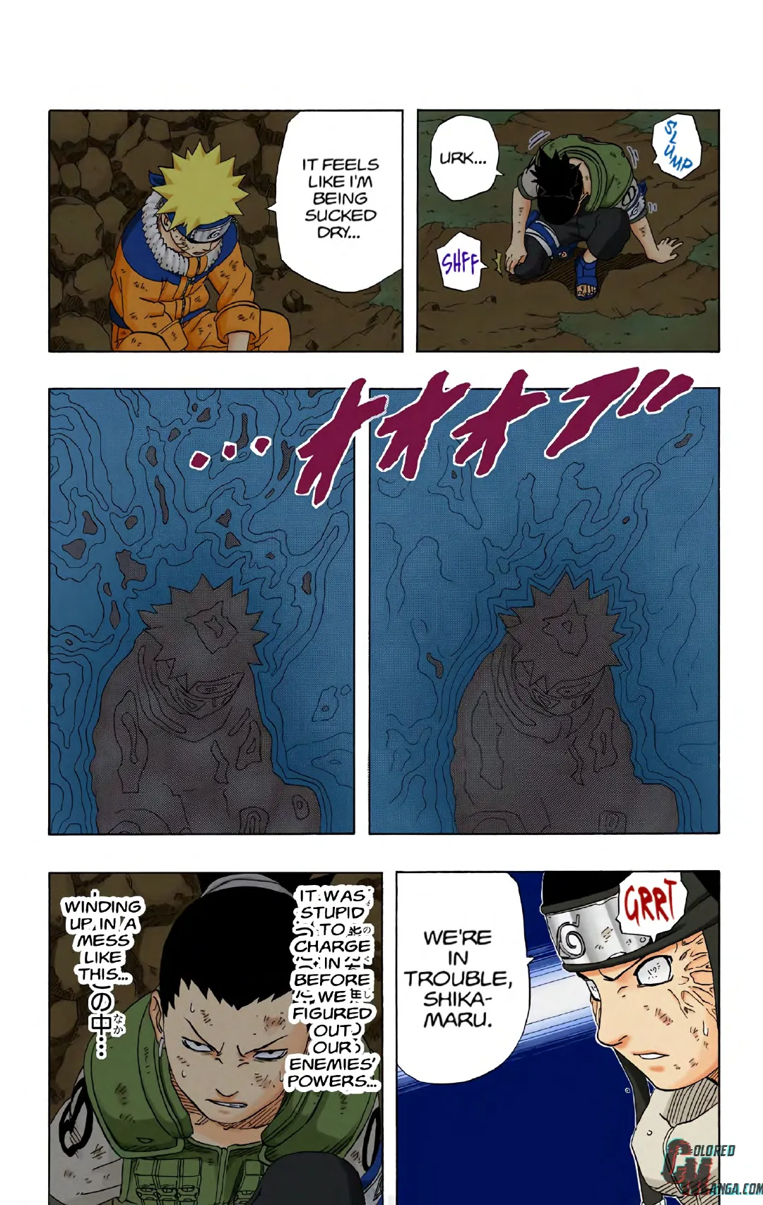 Naruto color volume 21 page 123