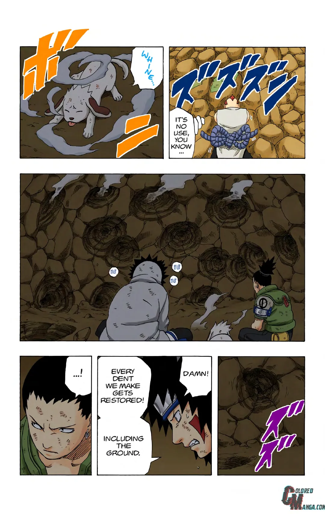 Naruto color volume 21 page 127