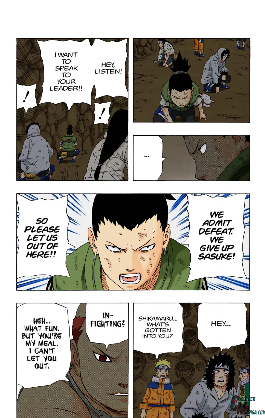 Naruto color volume 21 page 129