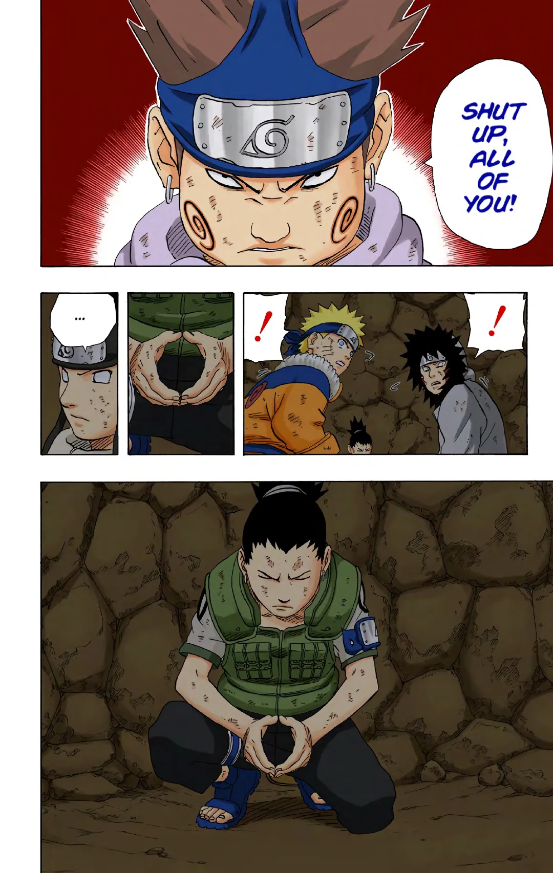 Naruto color volume 21 page 132