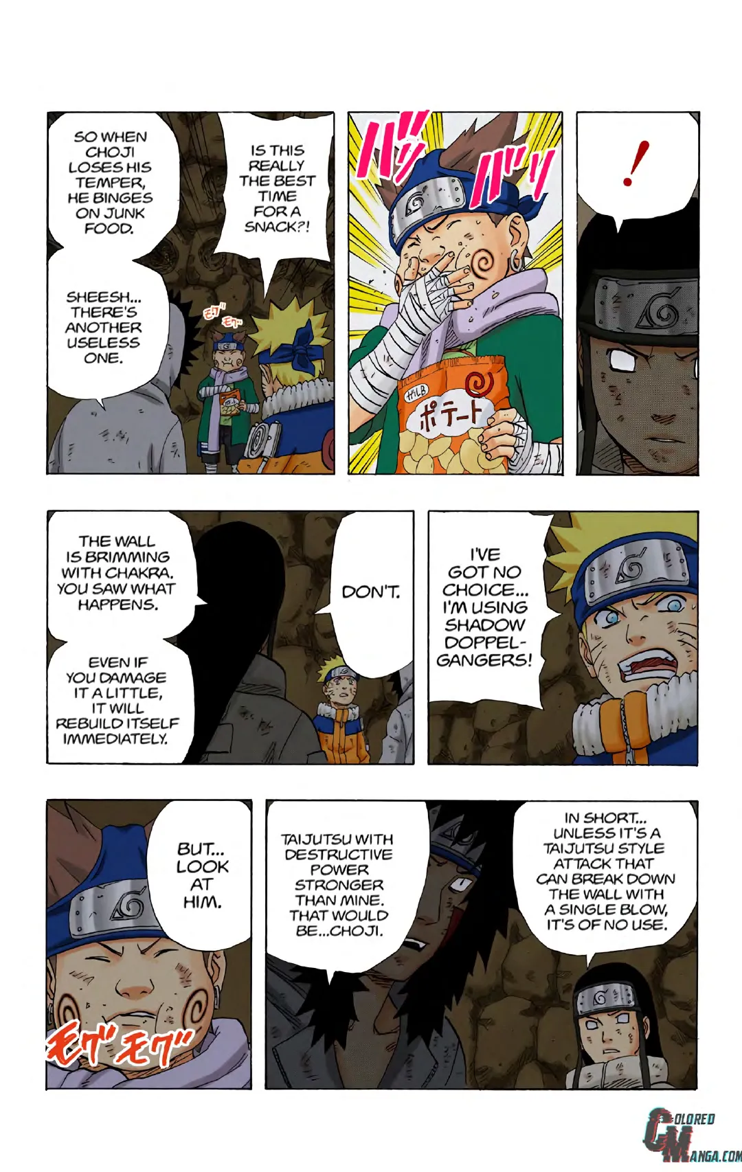 Naruto color volume 21 page 133