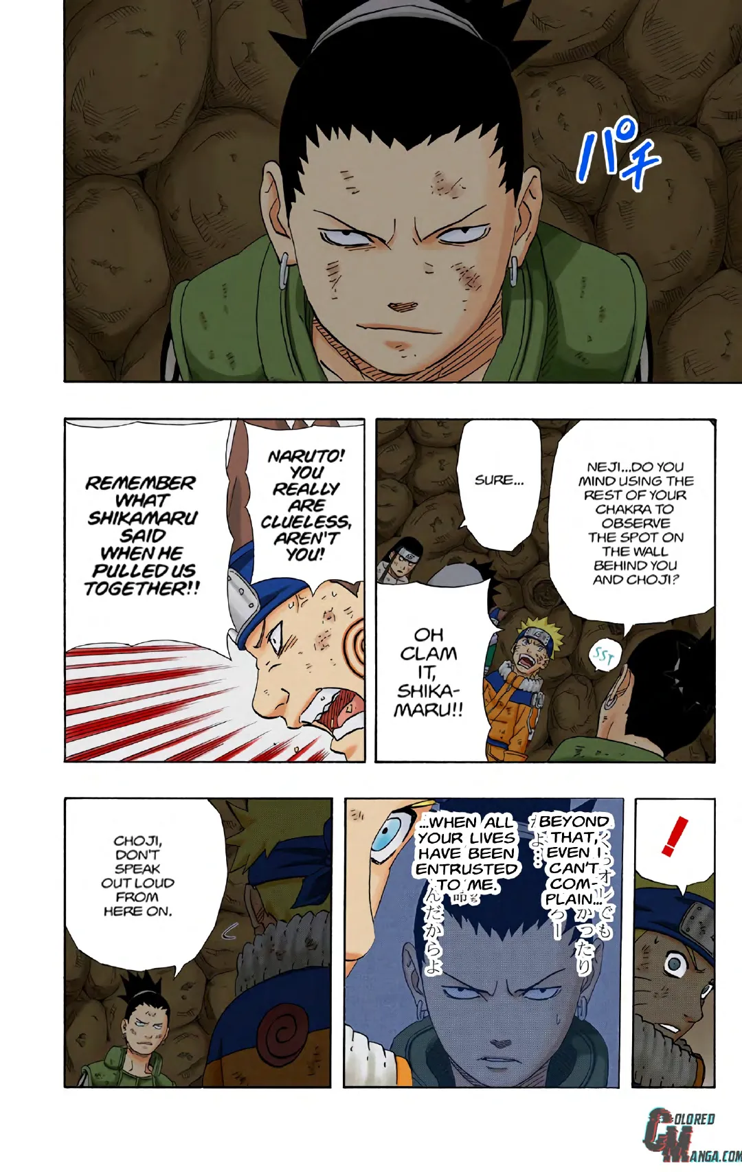 Naruto color volume 21 page 134