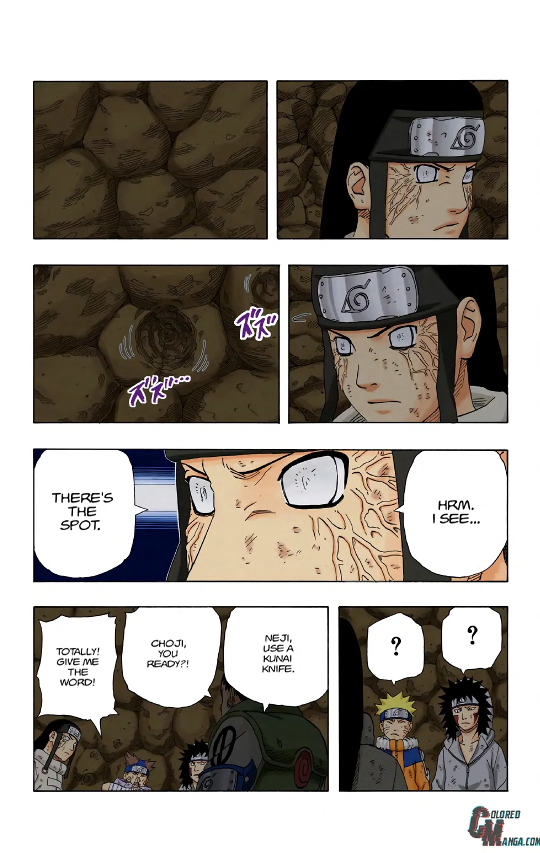 Naruto color volume 21 page 135