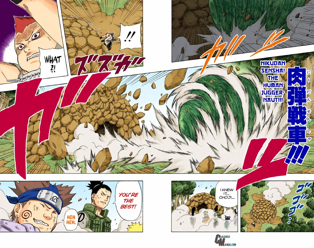 Naruto color volume 21 page 138