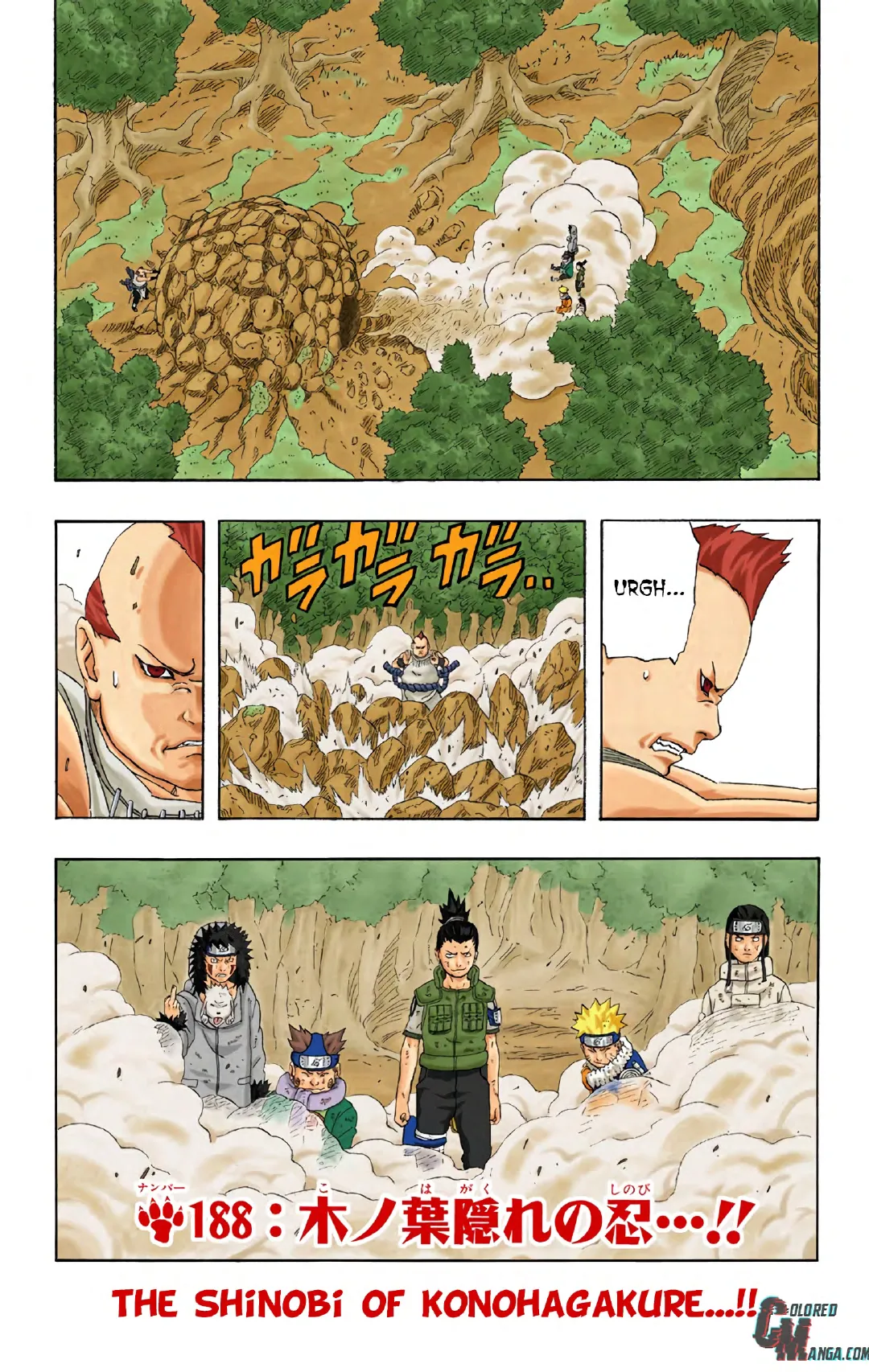 Naruto color volume 21 page 140