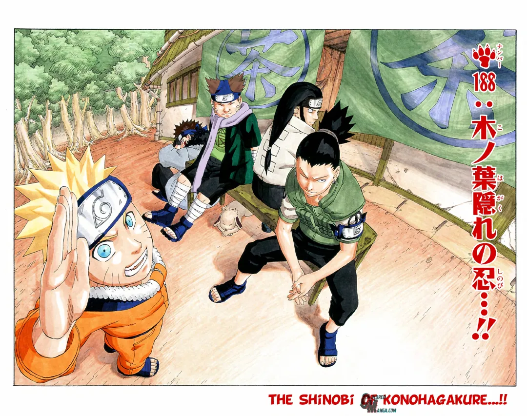 Naruto color volume 21 page 141