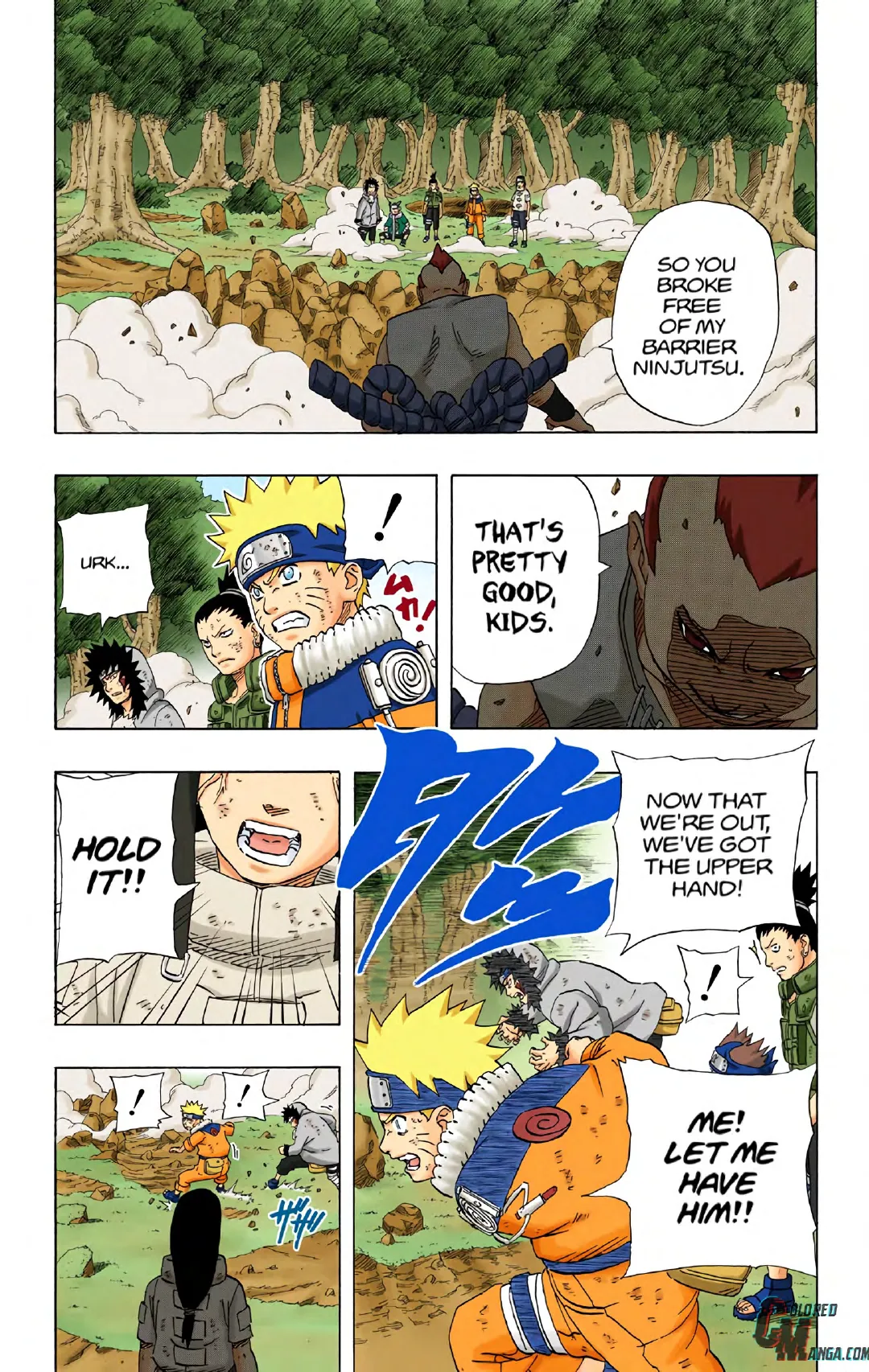 Naruto color volume 21 page 143