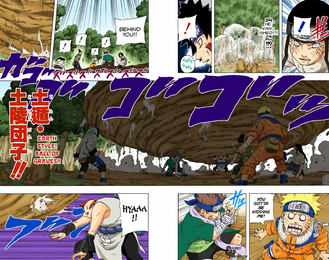 Naruto color volume 21 page 146