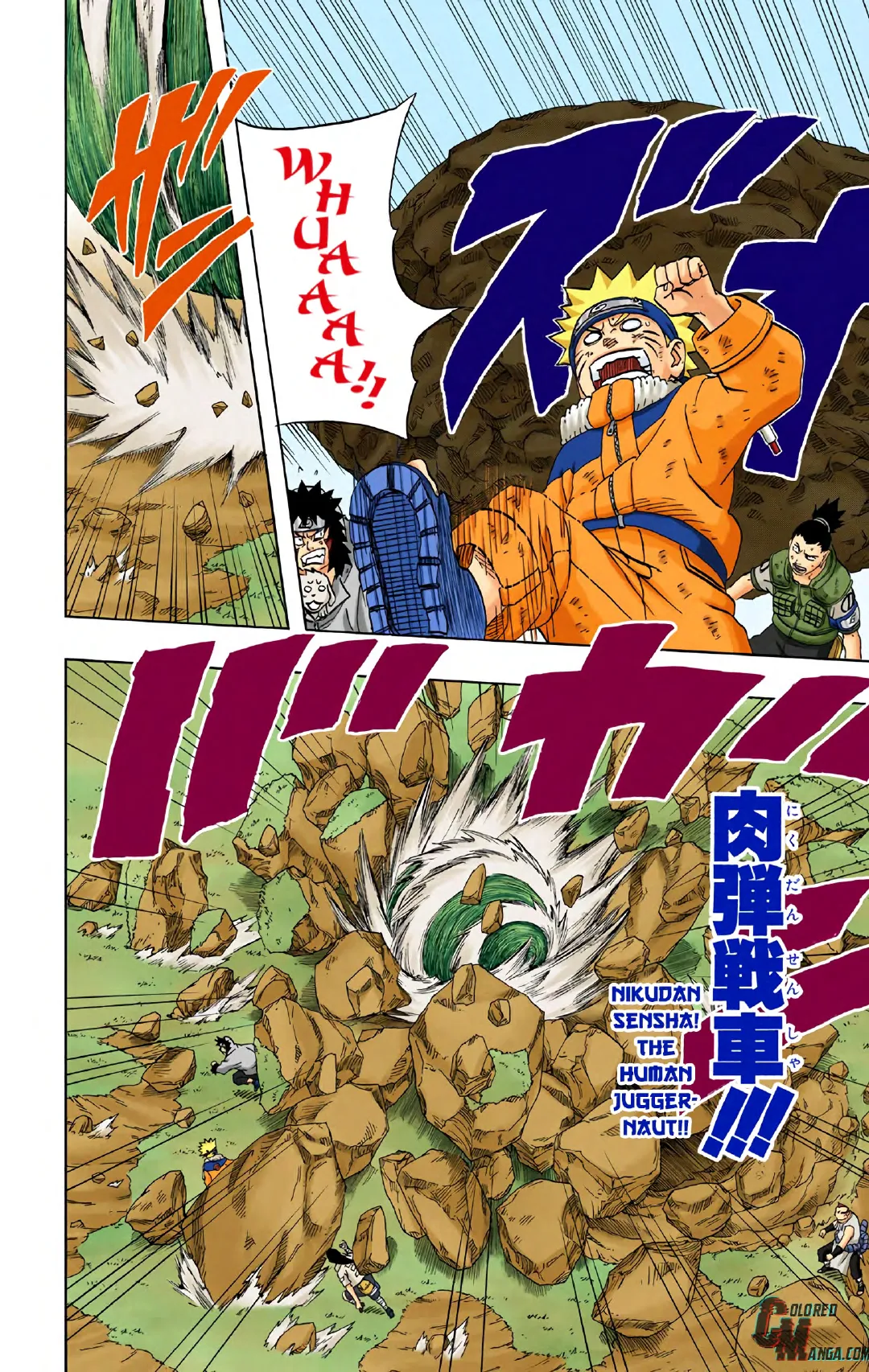 Naruto color volume 21 page 147