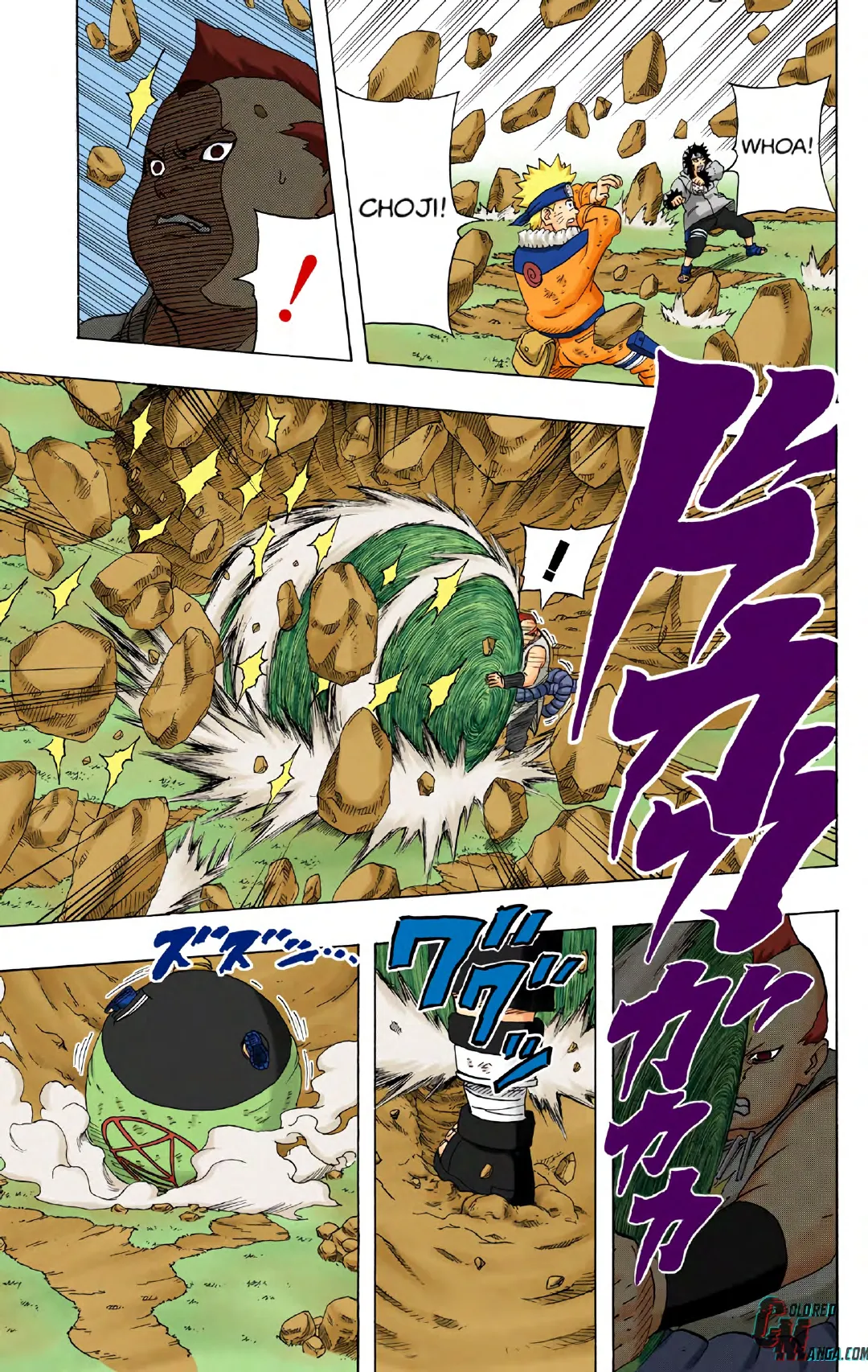 Naruto color volume 21 page 148