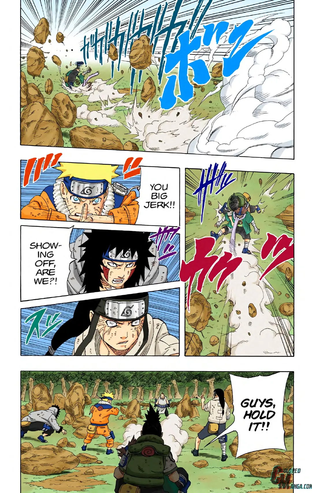 Naruto color volume 21 page 150
