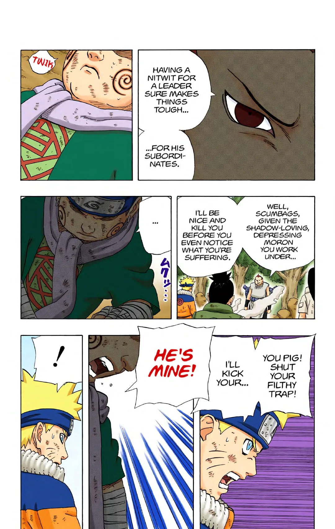 Naruto color volume 21 page 152