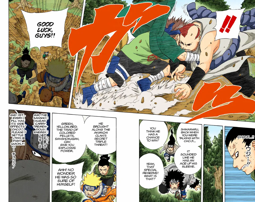 Naruto color volume 21 page 159