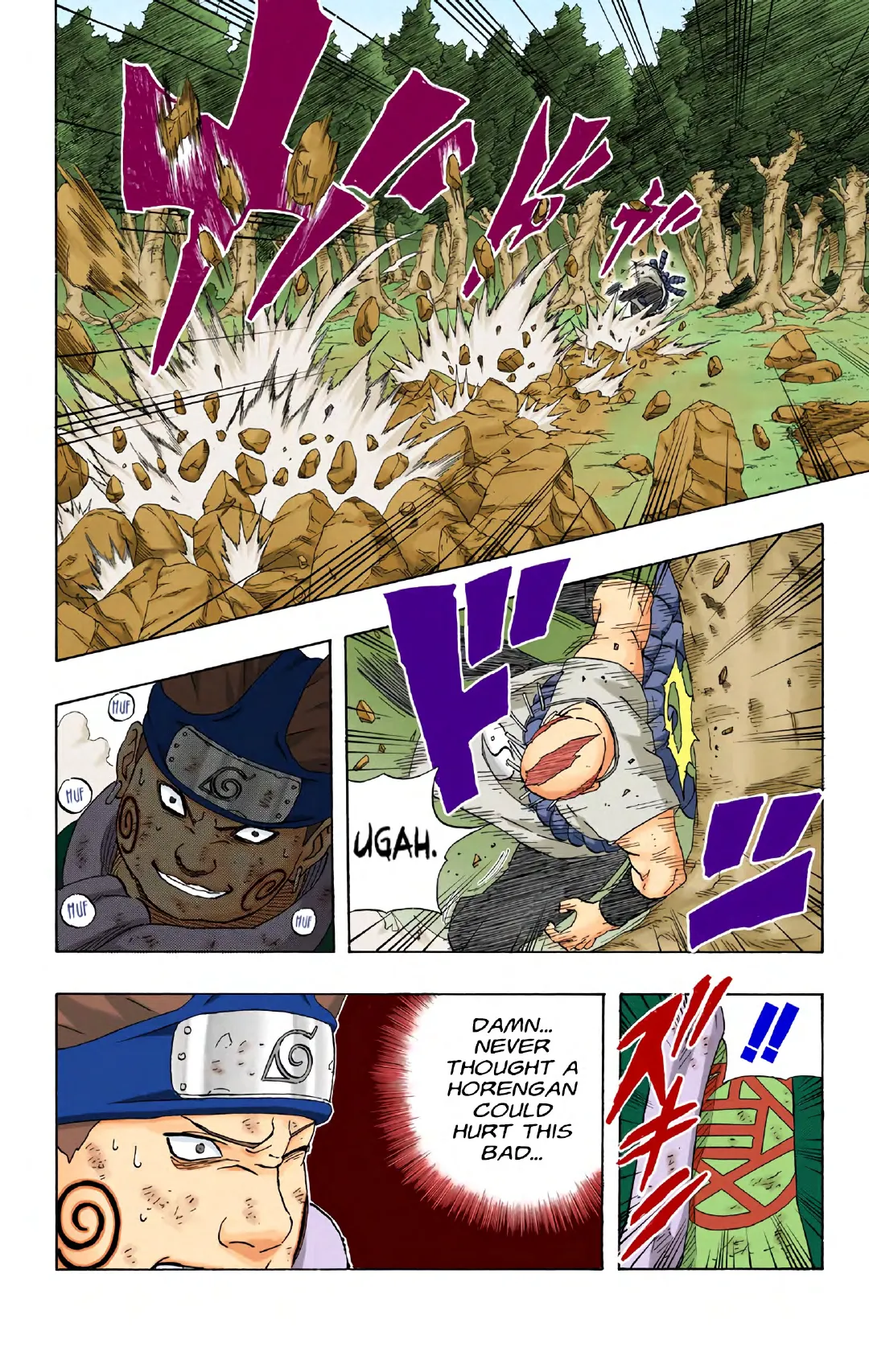 Naruto color volume 21 page 164