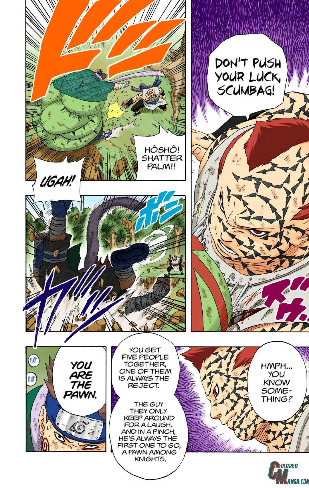 Naruto color volume 21 page 170