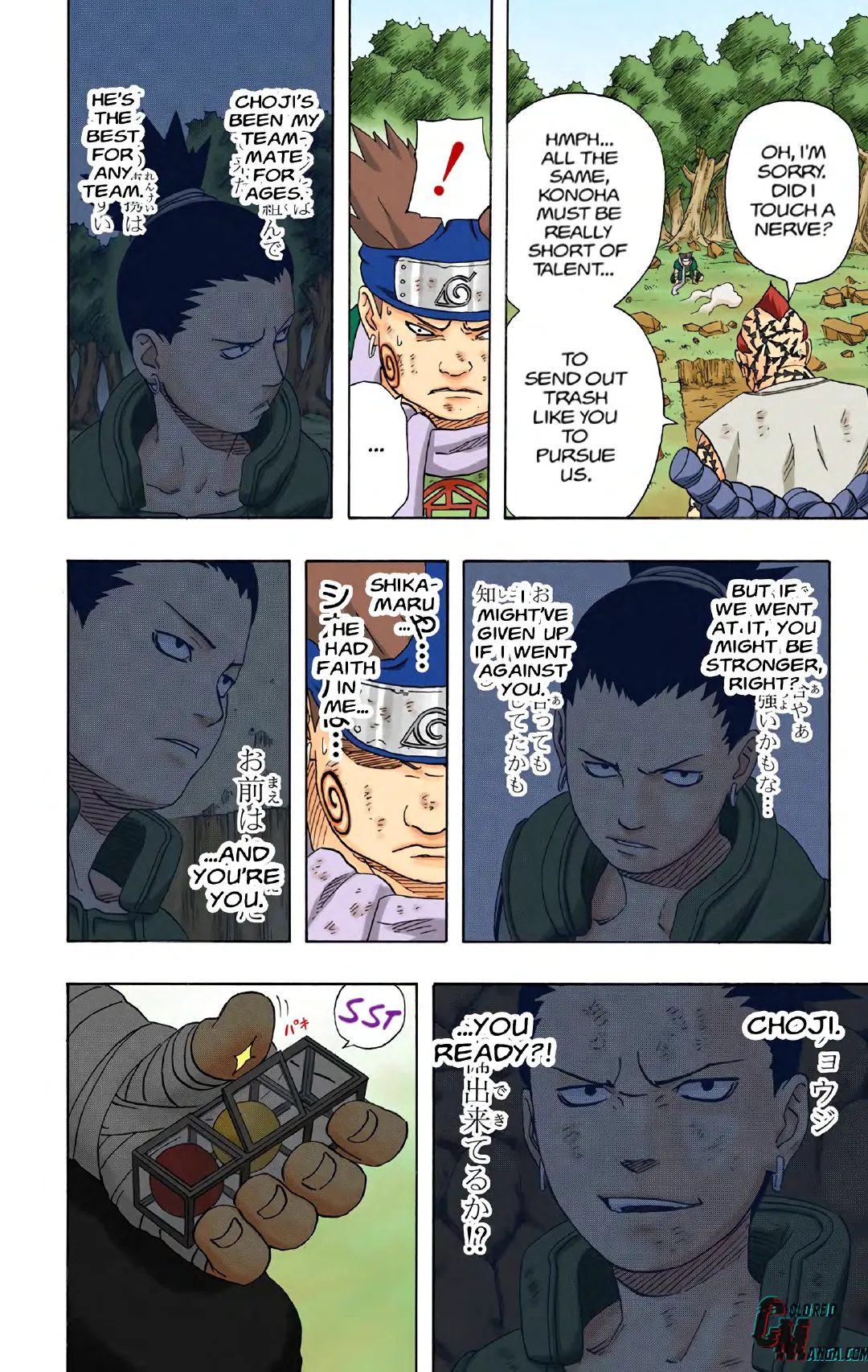 Naruto color volume 21 page 172