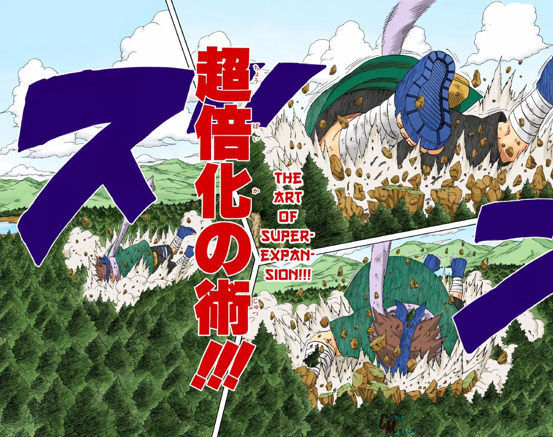 Naruto color volume 21 page 176