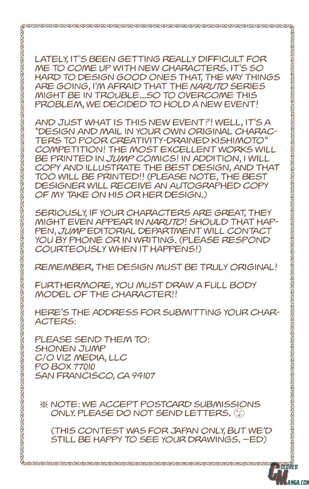 Naruto color volume 21 page 179