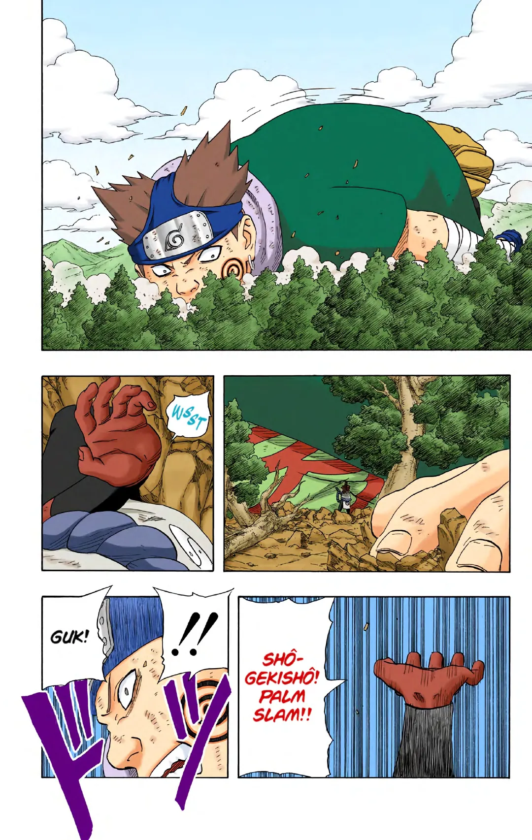Naruto color volume 21 page 181