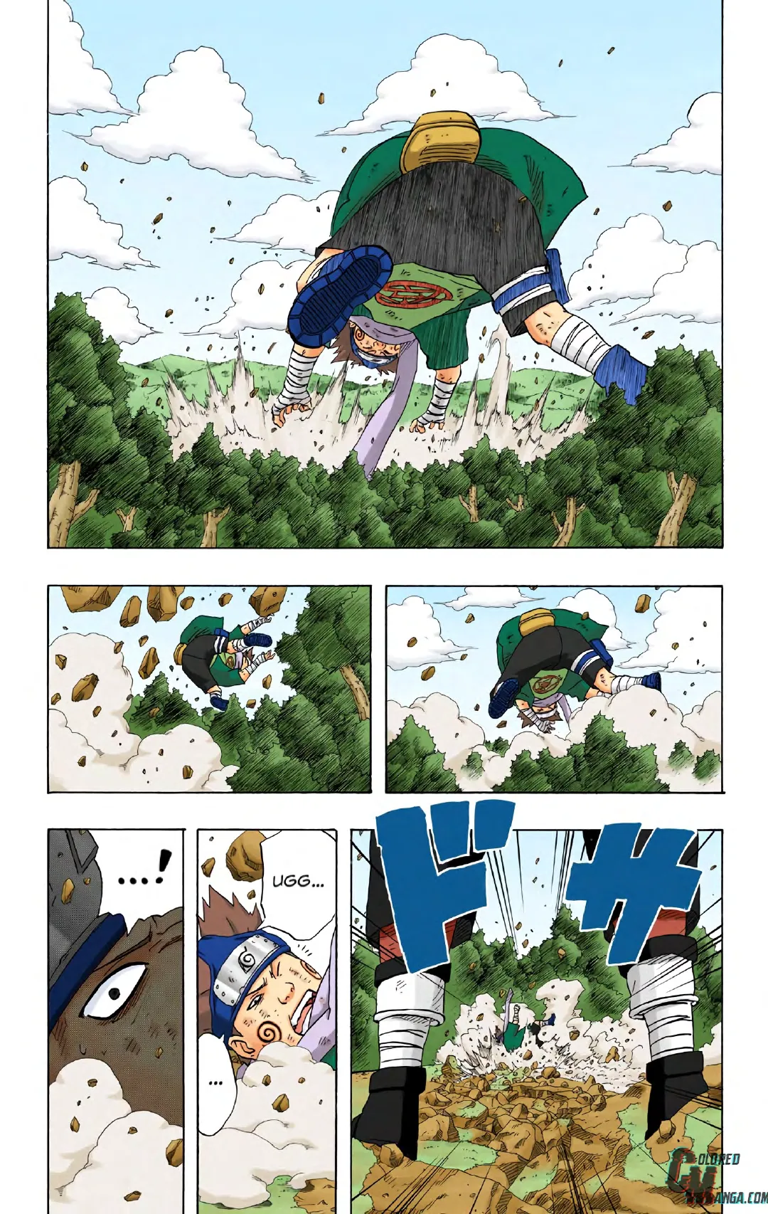 Naruto color volume 21 page 182
