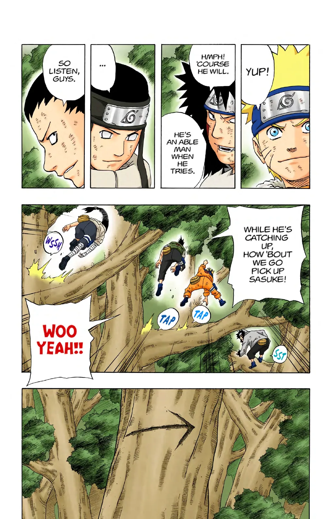 Naruto color volume 21 page 186