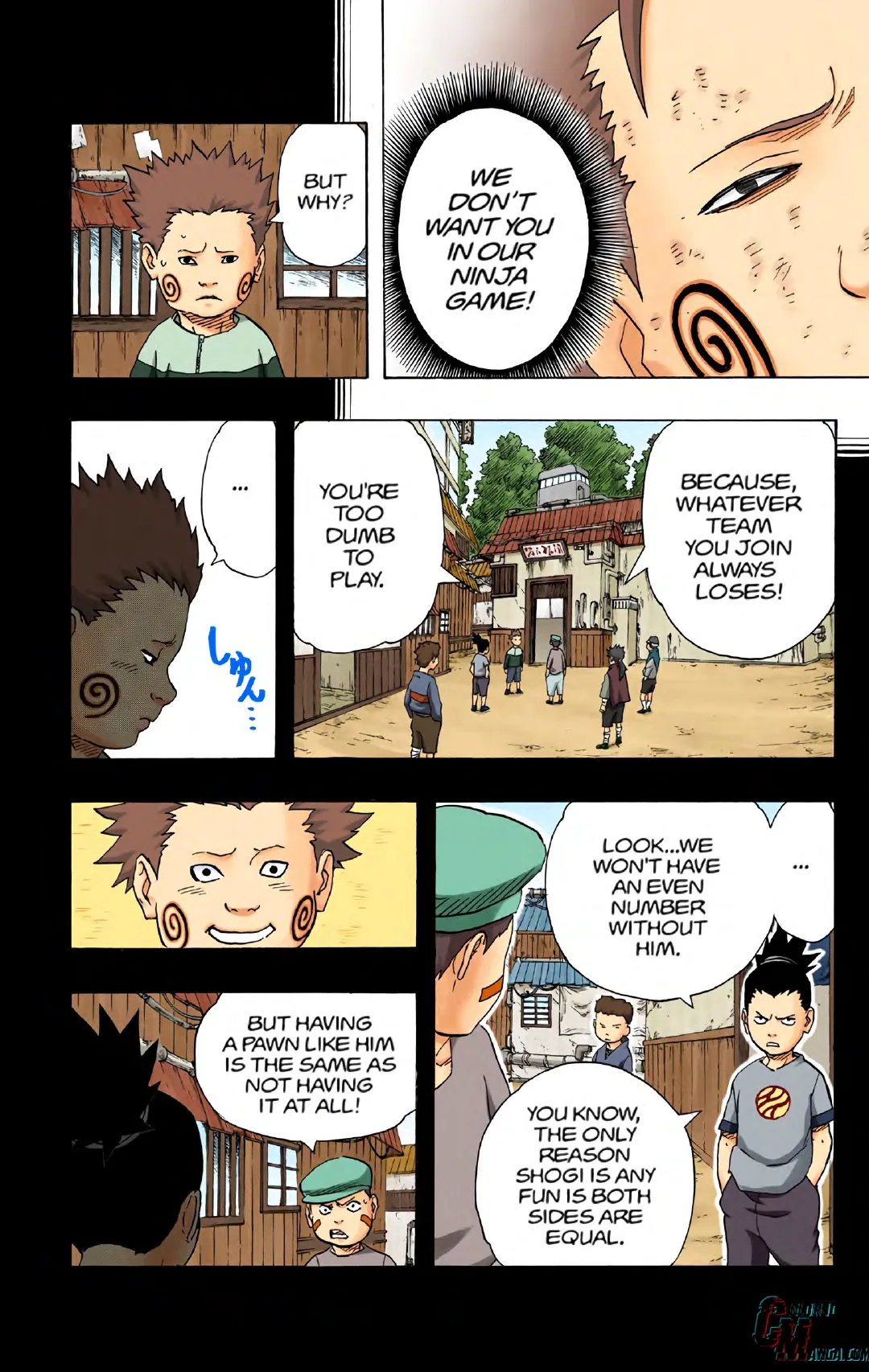 Naruto color volume 21 page 189
