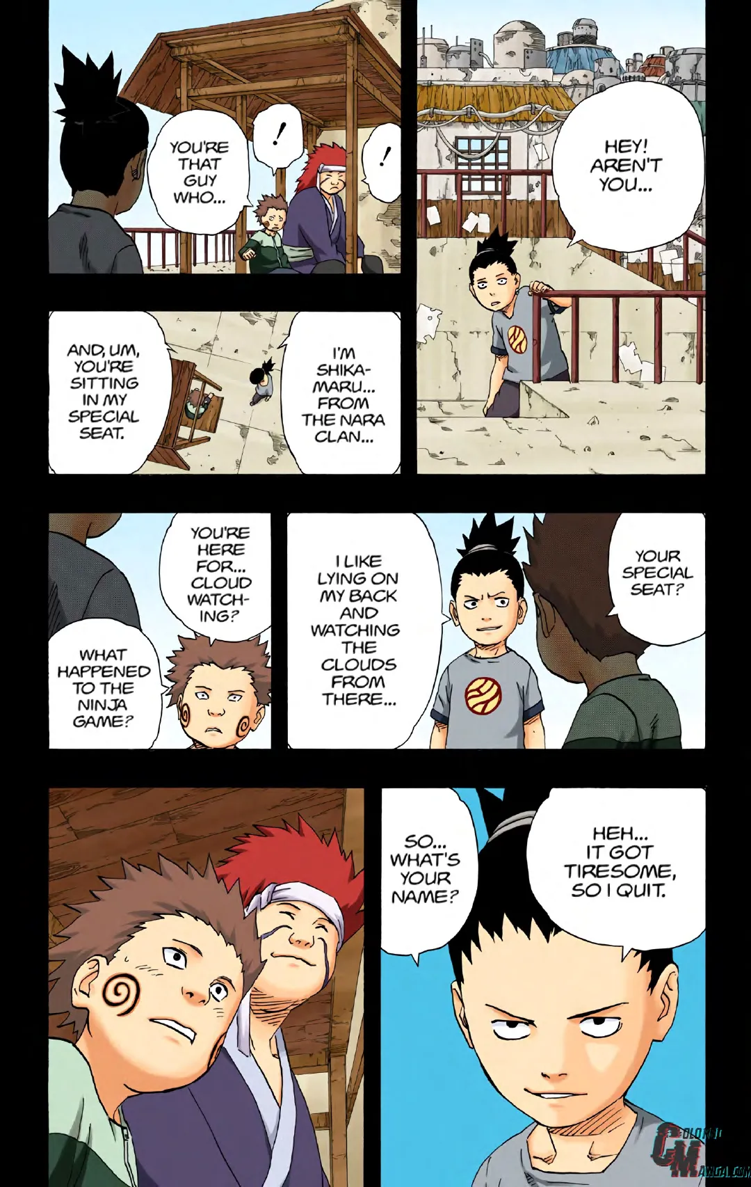 Naruto color volume 21 page 191