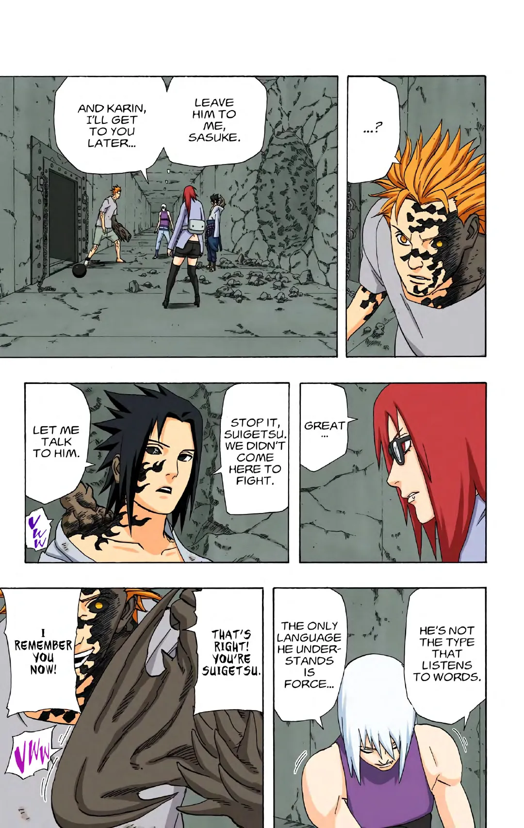 Naruto color volume 39 page 34