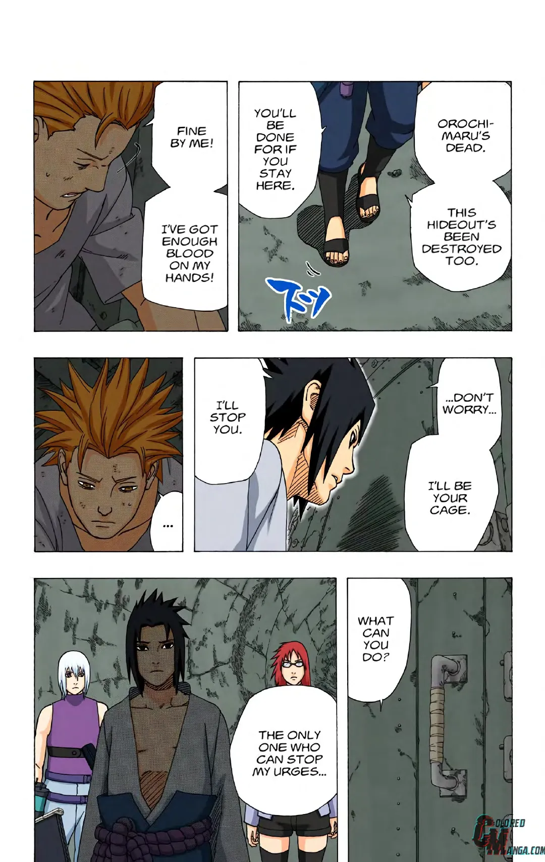 Naruto color volume 39 page 45
