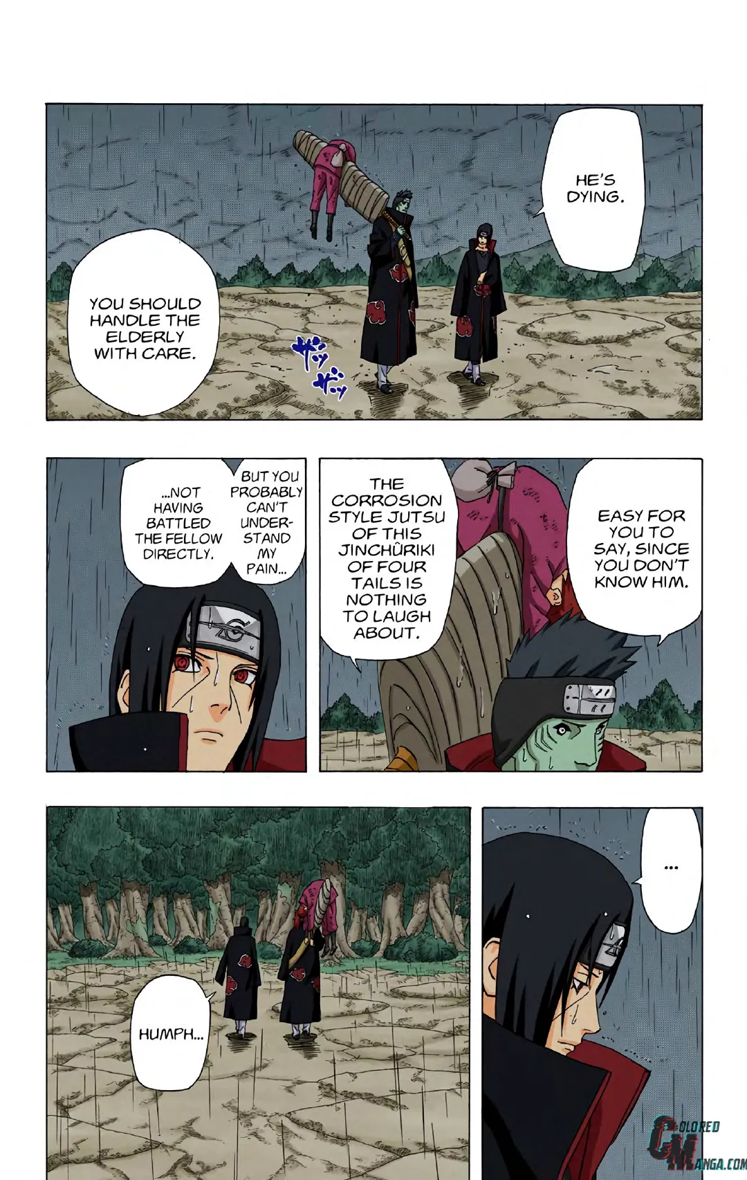 Naruto color volume 39 page 62