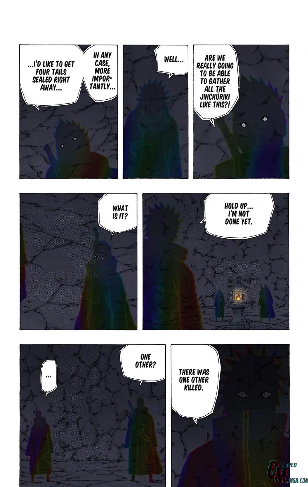 Naruto color volume 39 page 72