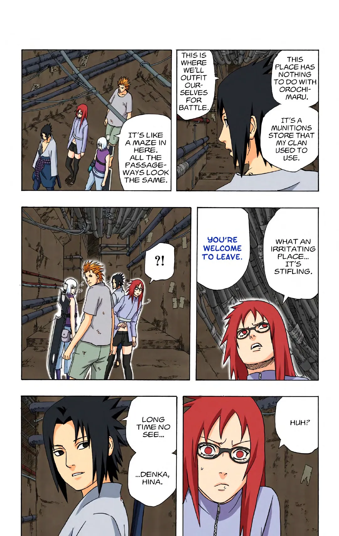 Naruto color volume 39 page 82