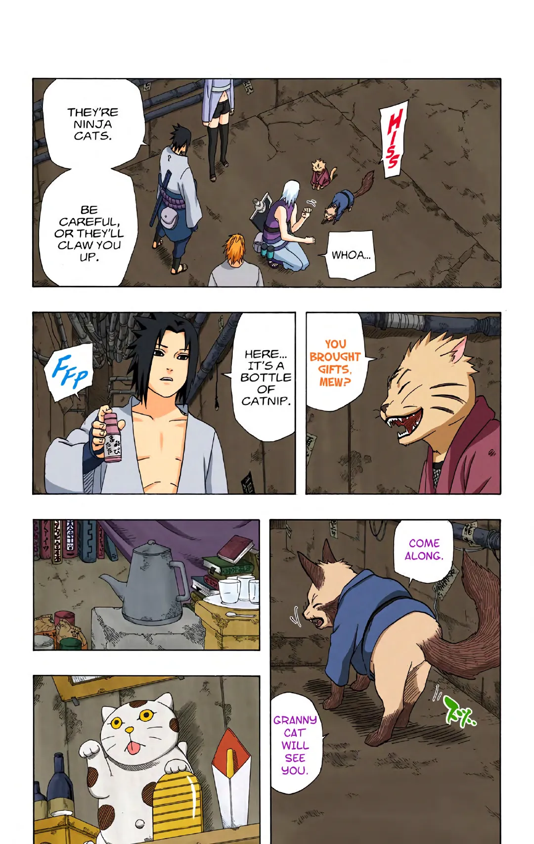 Naruto color volume 39 page 84