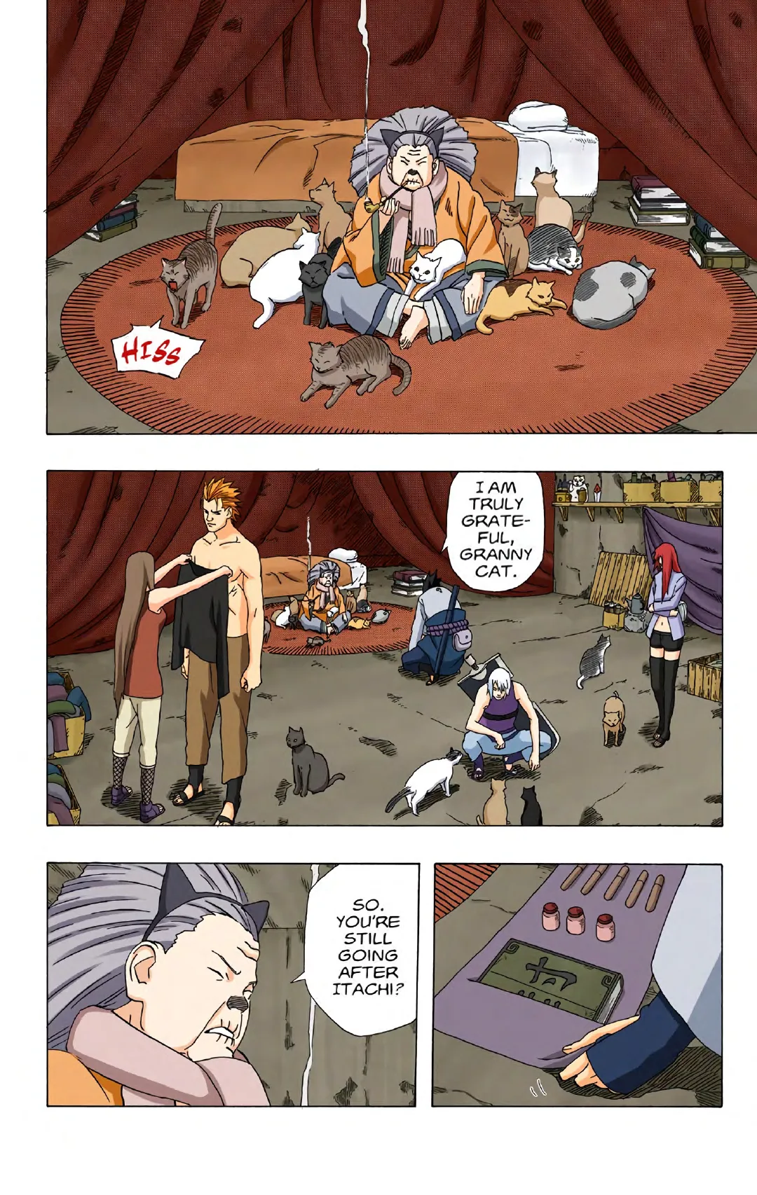 Naruto color volume 39 page 85