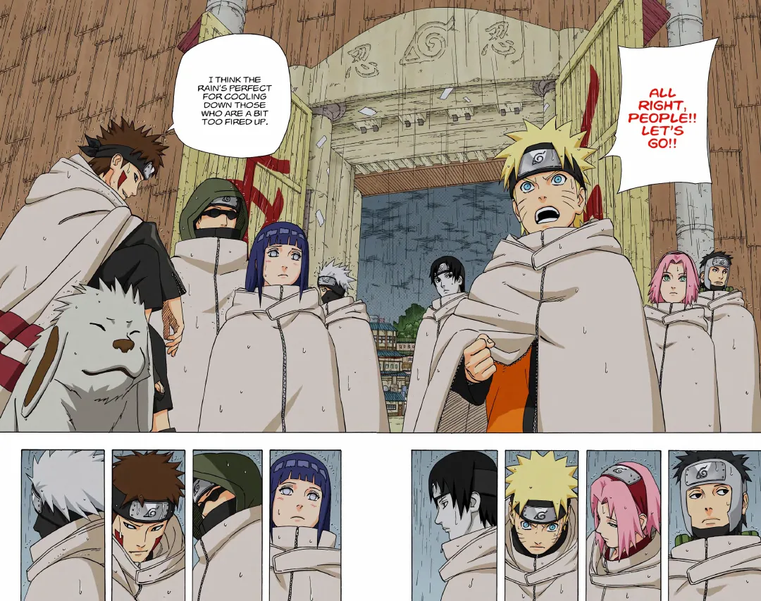Naruto color volume 39 page 92