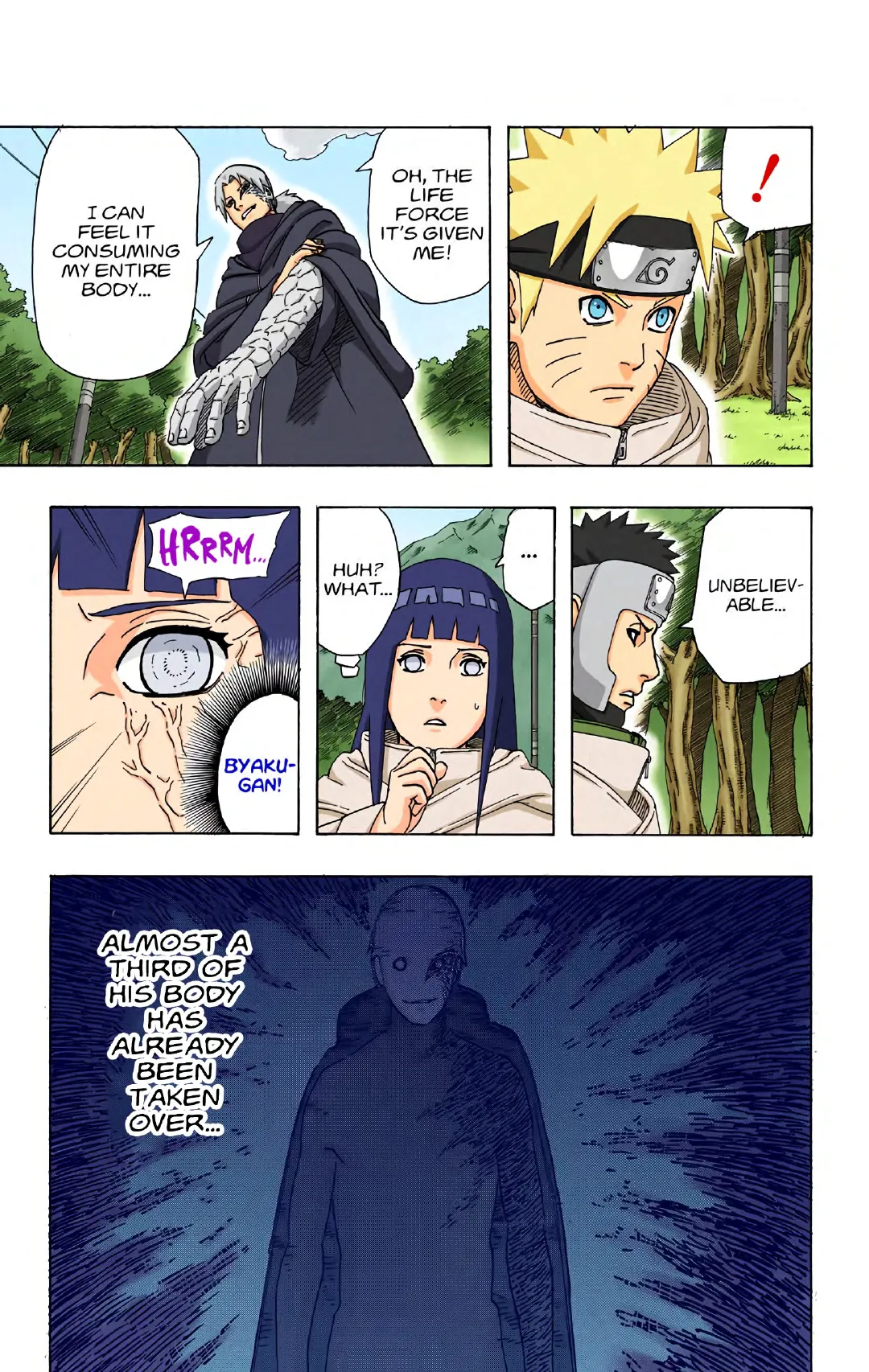 Naruto color volume 39 page 131