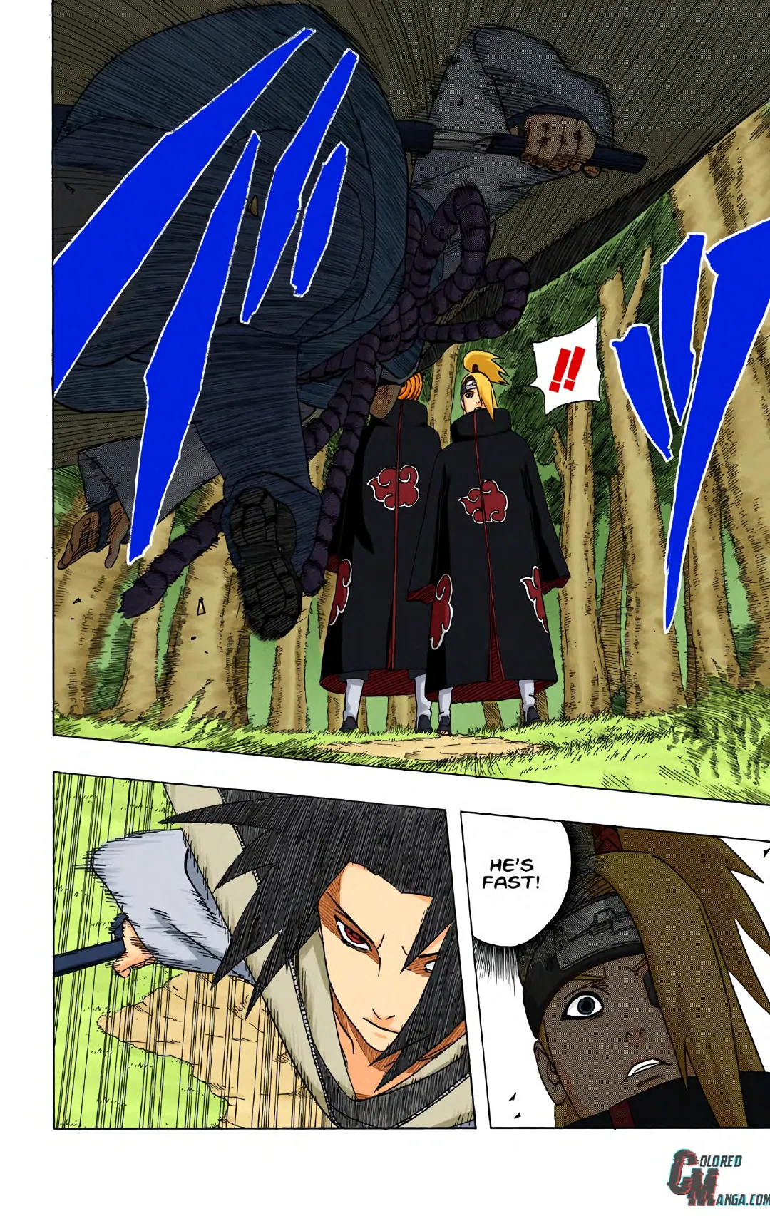 Naruto color volume 39 page 136