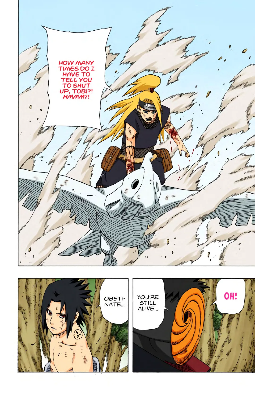 Naruto color volume 39 page 167