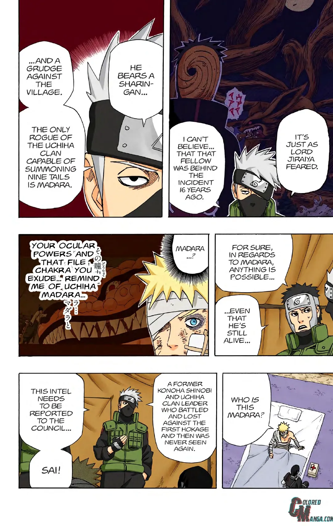 Naruto color volume 49 page 34