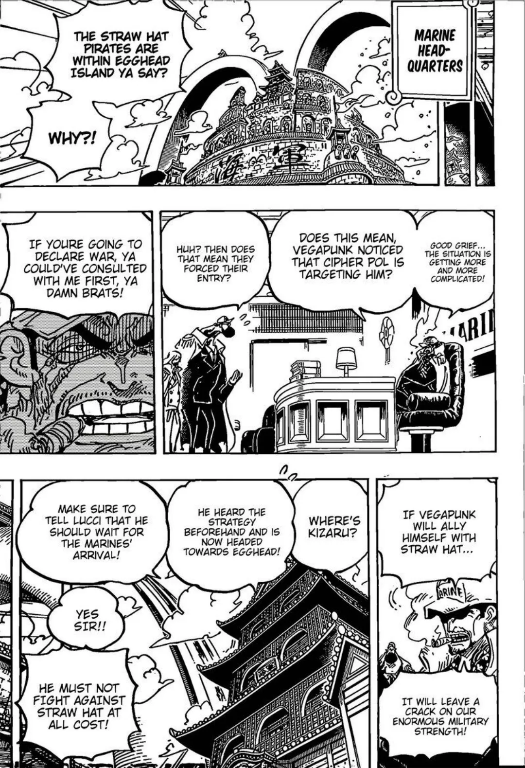 One Piece color chapter 1069 page 5