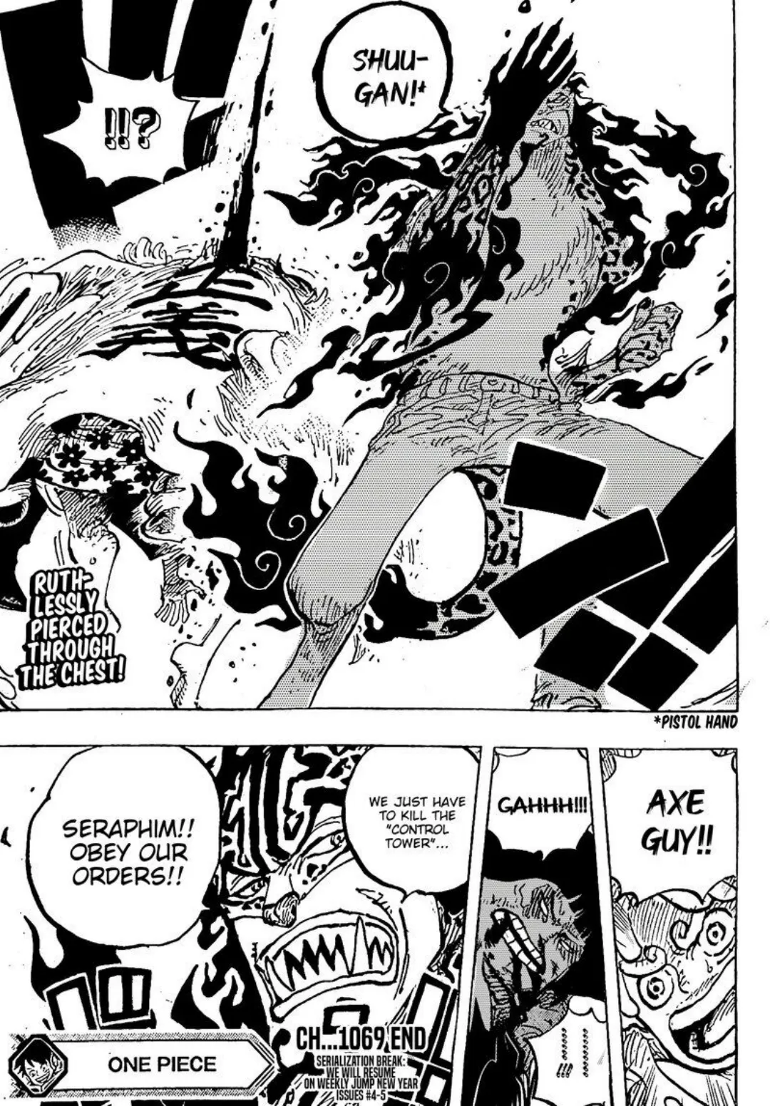 One Piece color chapter 1069 page 14