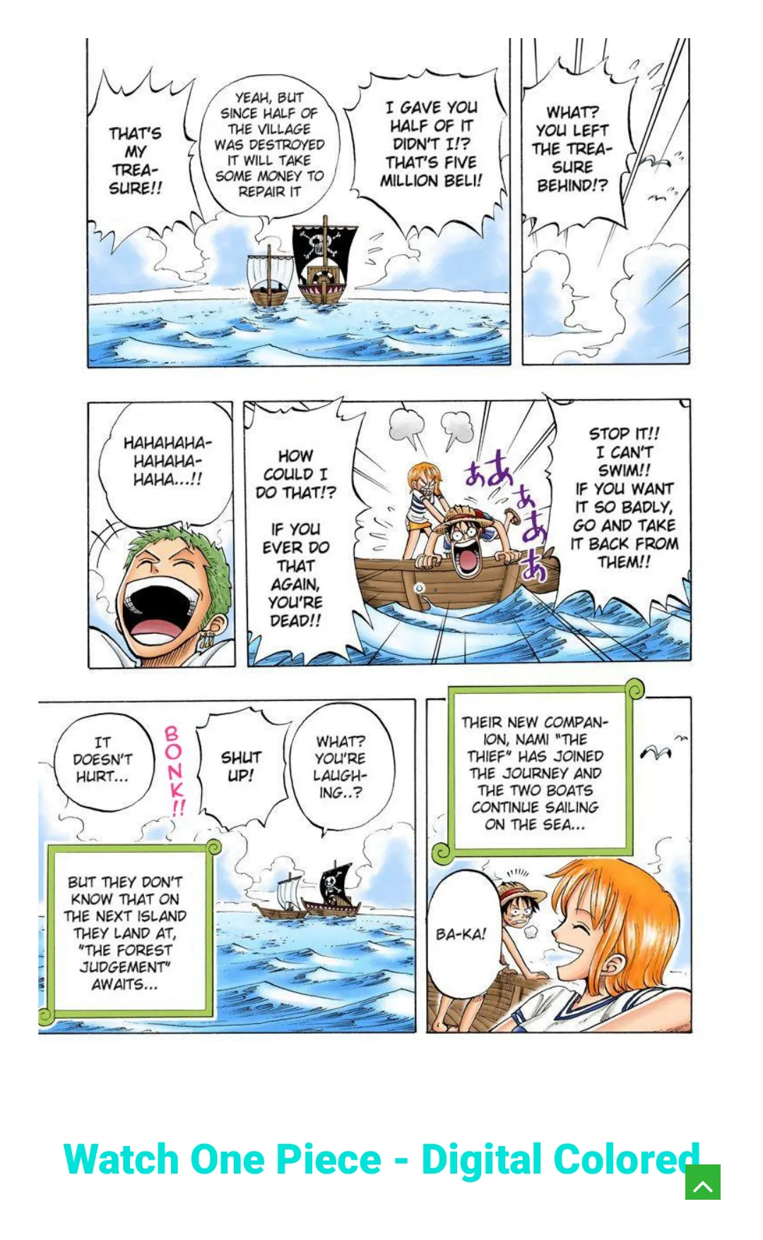 One Piece color Chapter 21 page 19