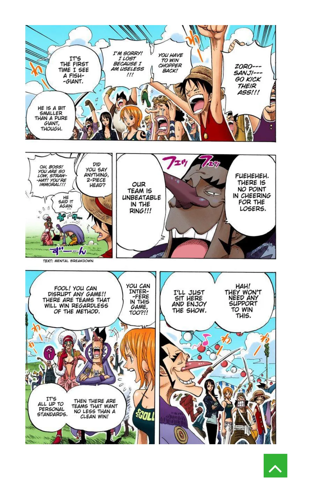 One Piece color Chapter 310 page 4