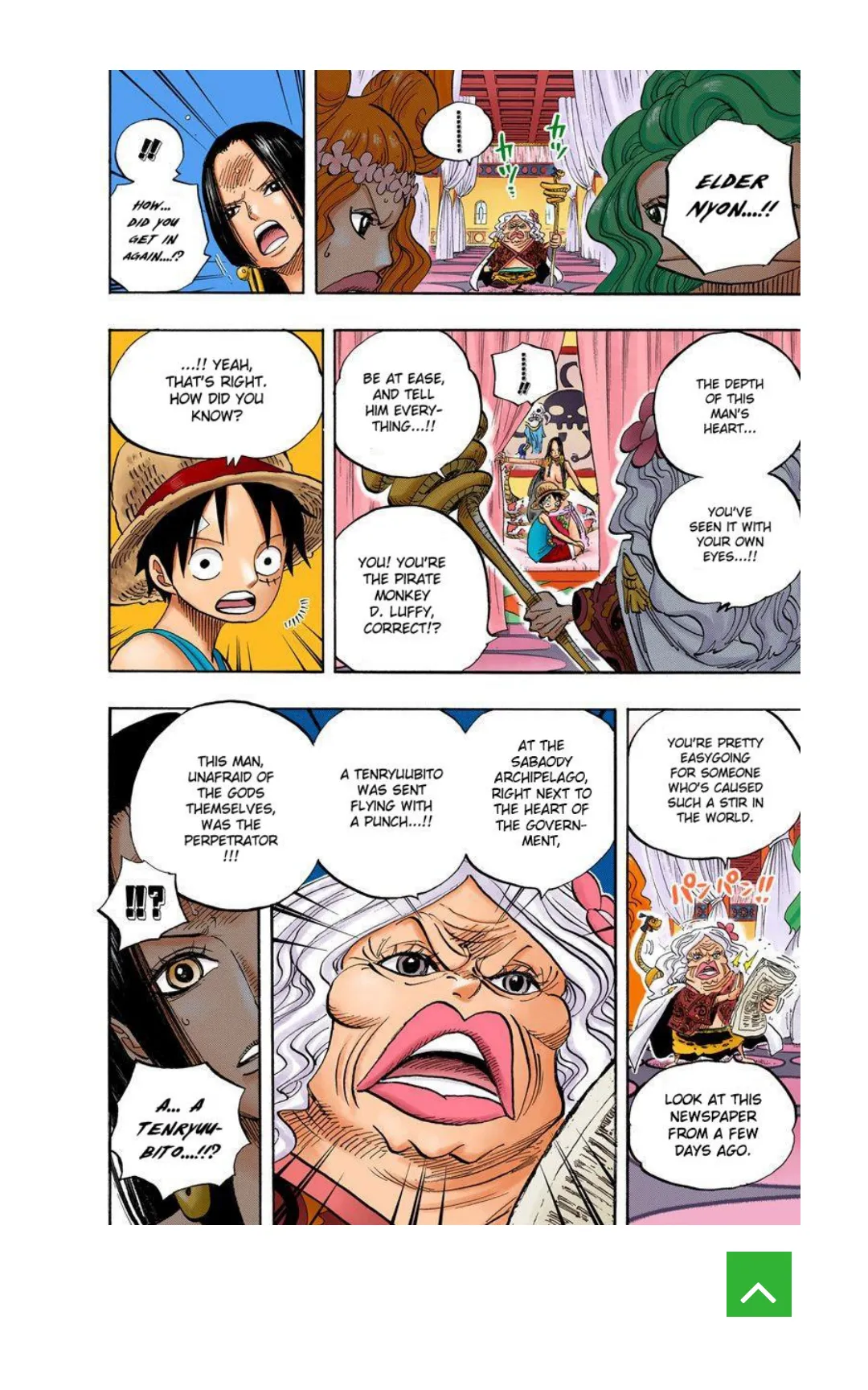 One Piece color Chapter 521 page 10